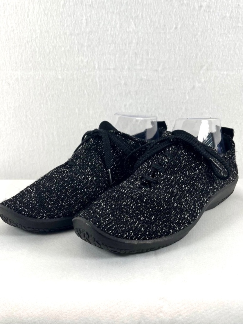 Arcopedico Unisex LS Knit Shoe Black Starry Nite - Men's 10, Women's 12 Comfort